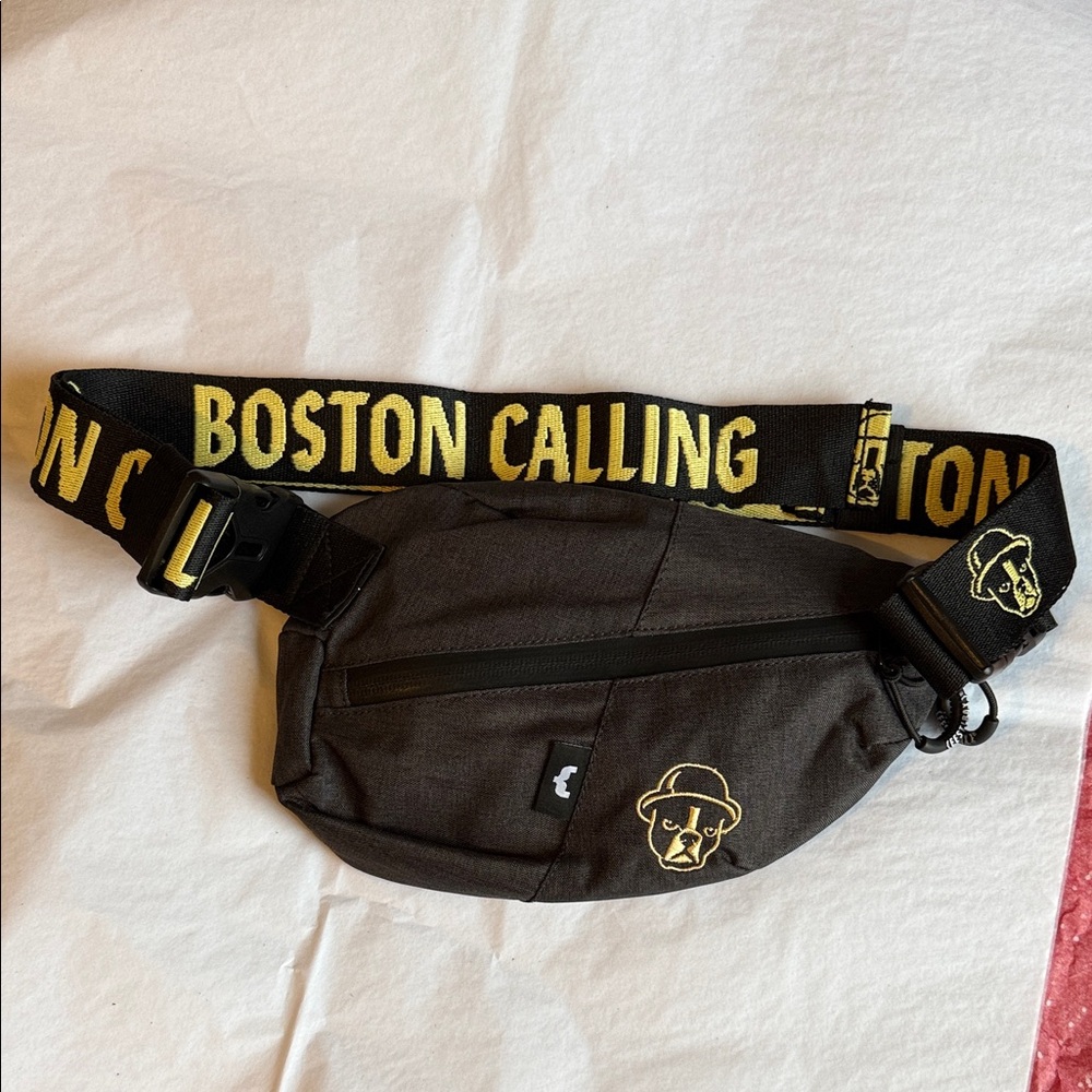 Boston Calling Black Waist Hip Bag